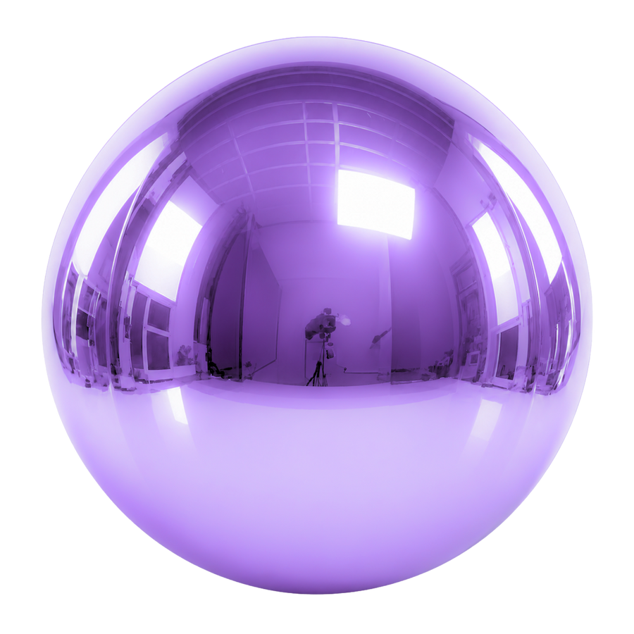 Big Shiny Ball® Pastels — New! Light Purple 53