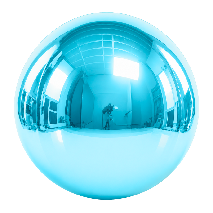 Big Shiny Ball® Pastels — Turquoise 63
