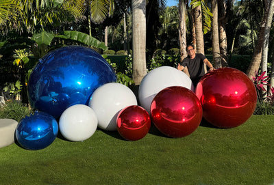 Red, White, & Blue Big Shiny Ball® Bundle
