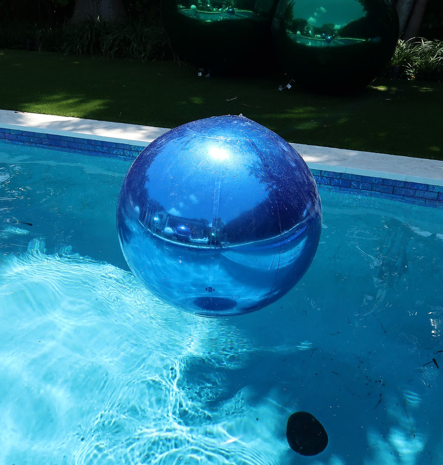 Big Shiny Ball — Blue - 35