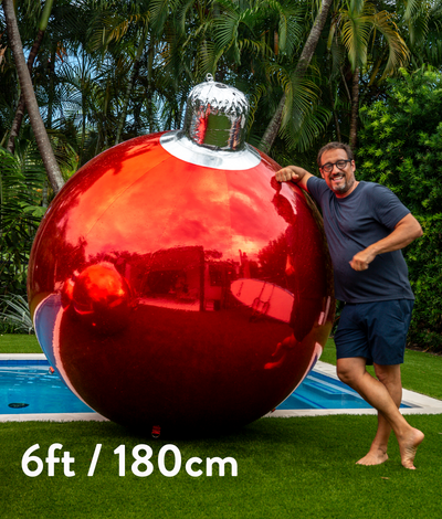 Big Shiny Ornament - Choose Color & Size