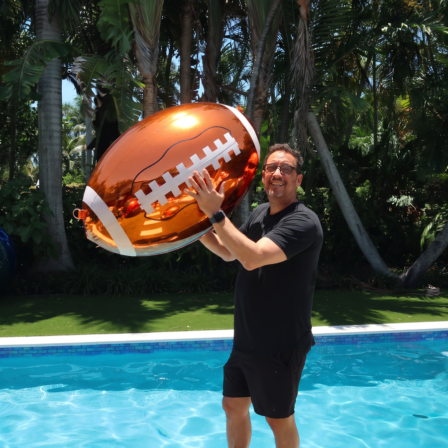 Big Shiny Sports Balls — Orange