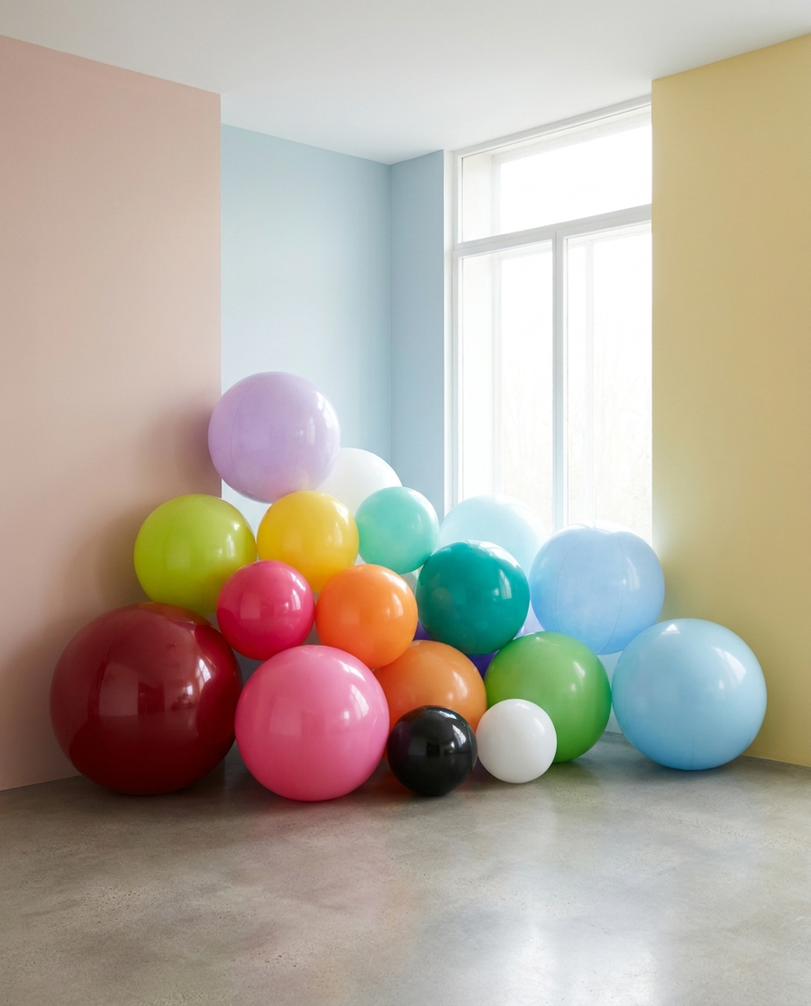 Big Glossy Balls — Pink
