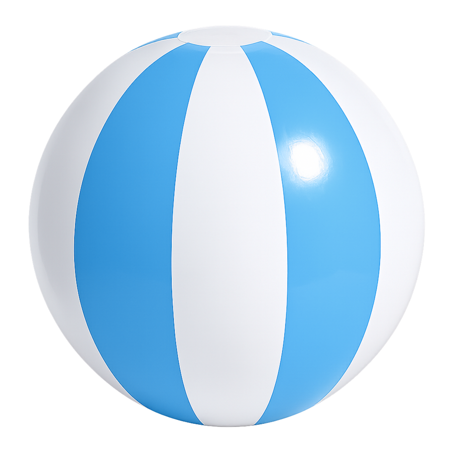 Big Beach Balls - Choose Color & Size — Blue 18