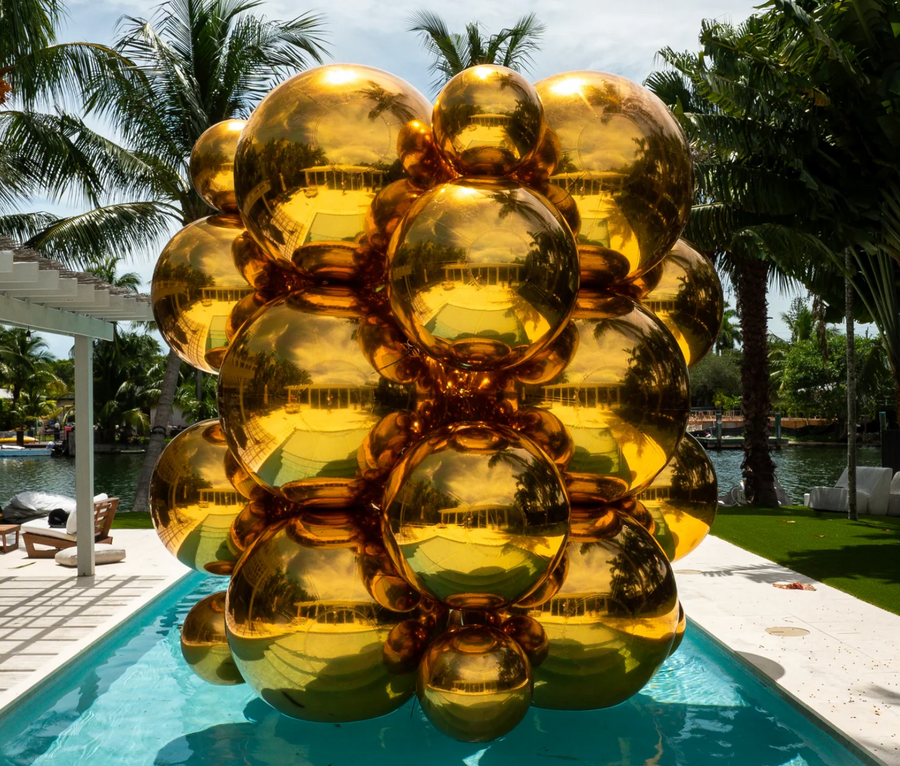 Gold Sculpture