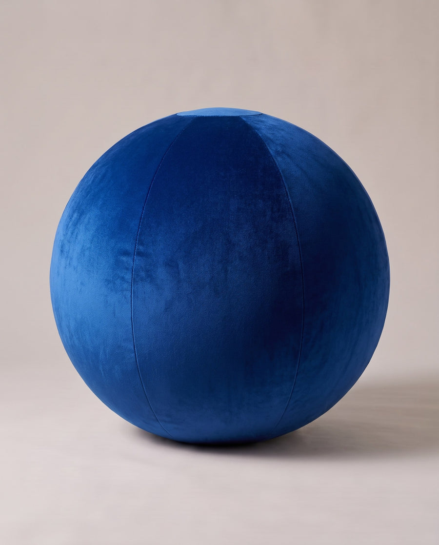 Big Velvet Balls — Navy Blue - 3a