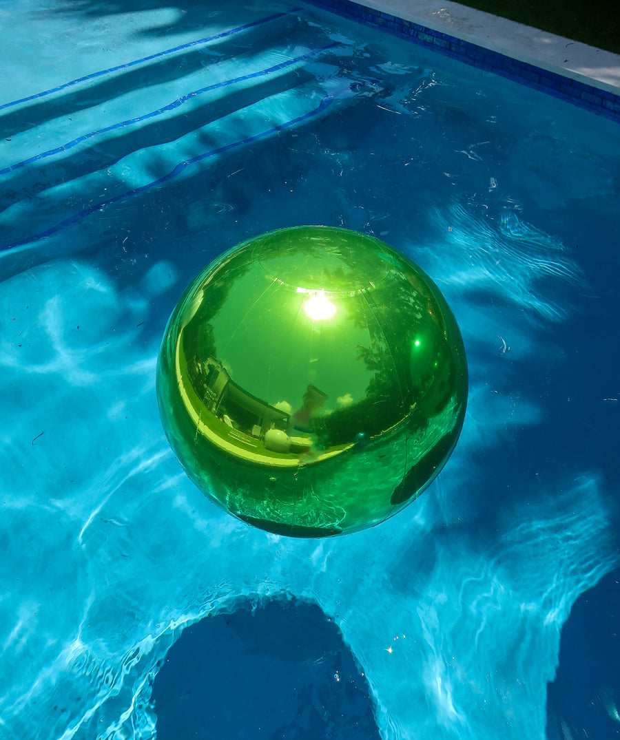Big Shiny Ball — Lime Green - 36
