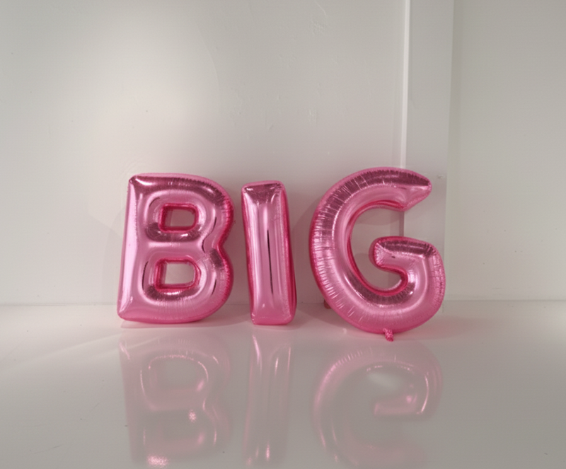 Big Shiny Letters