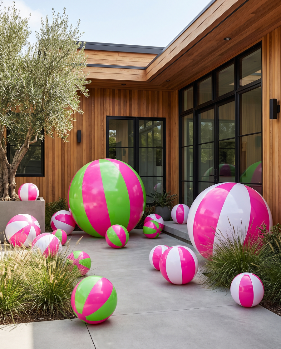 Big Glossy Beach Balls — Bubblegum