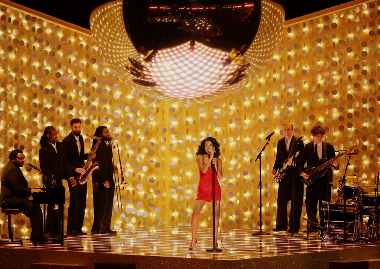 Olivia Dean Shines Onstage with a Custom Shiny Ball at the 68th Grammy Awards (And Takes Home Best New Artist!)