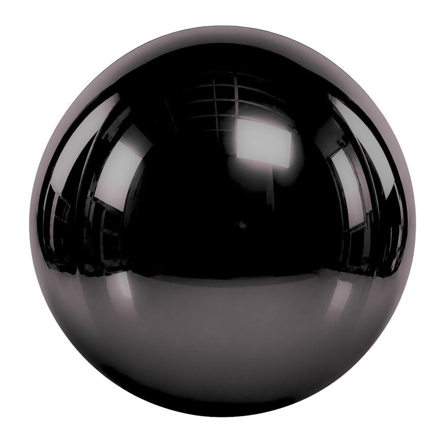 Big Shiny Ball — Black - 33