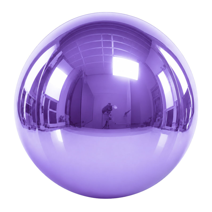 Big Shiny Ball® Pastels — New! Light Purple 53
