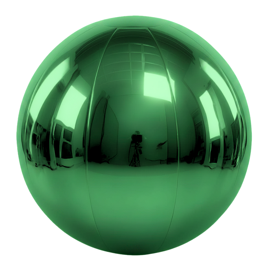 Big Shiny Ball — Dark Green - 56