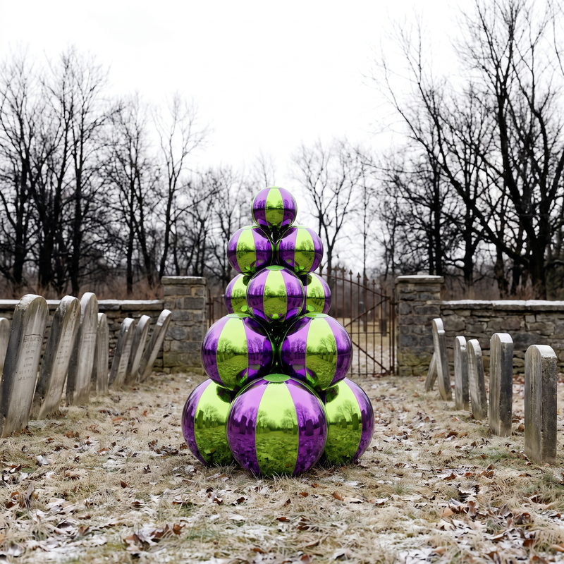 Shiny Spookmas Tree — Purple and Green