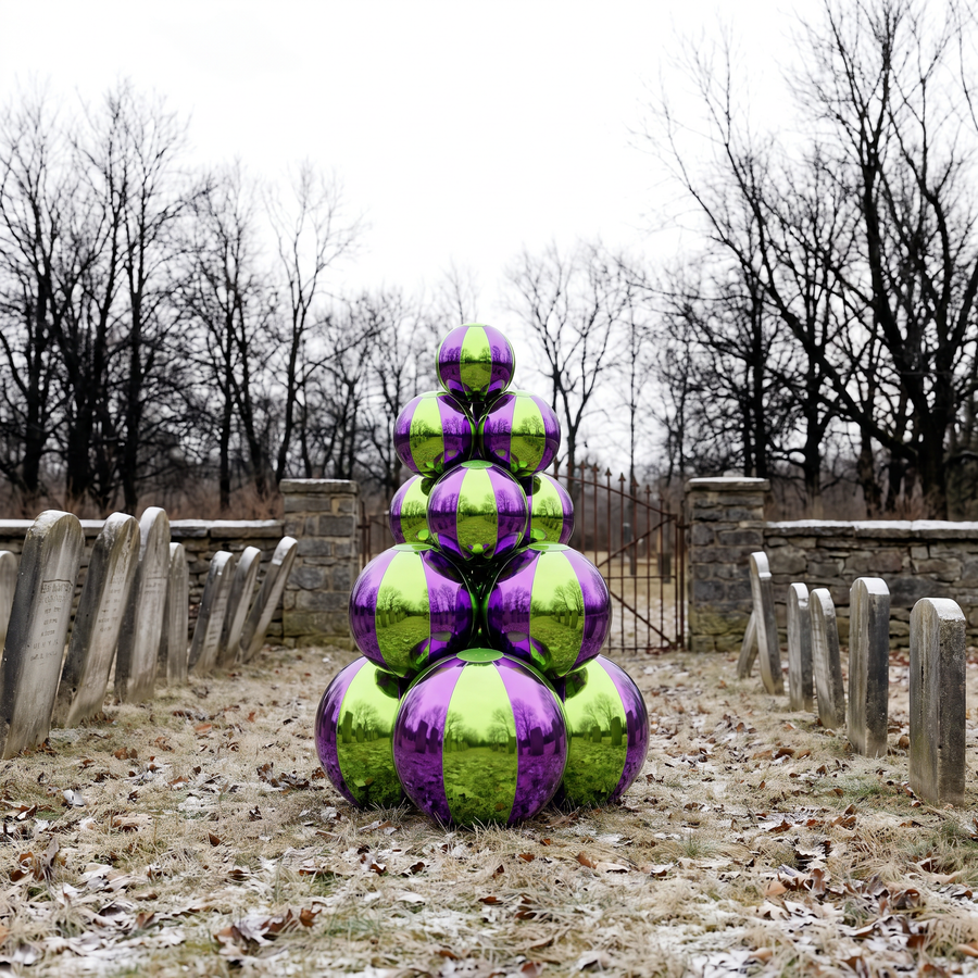 Shiny Spookmas Tree — Purple and Green