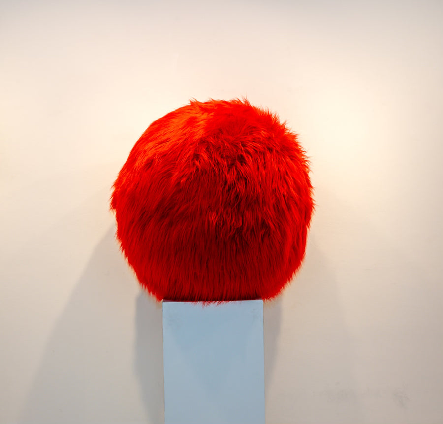 Big Hairy Balls - choose color & size — Red