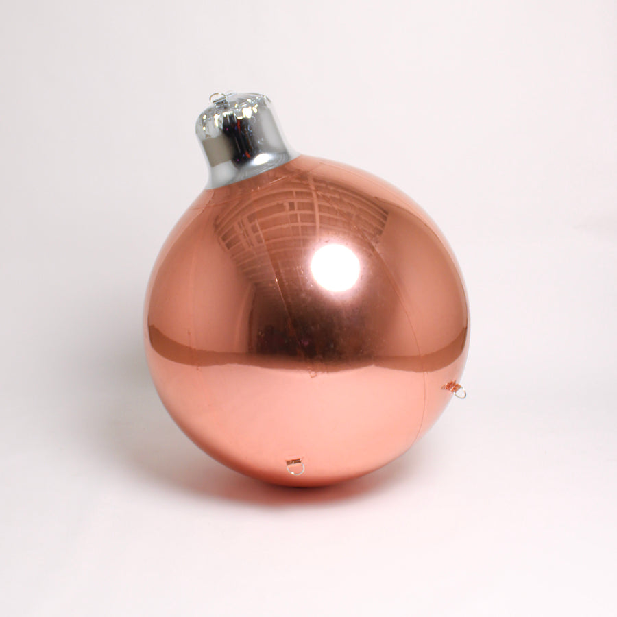 Big Shiny Ornament - Choose Color & Size — Rose Gold