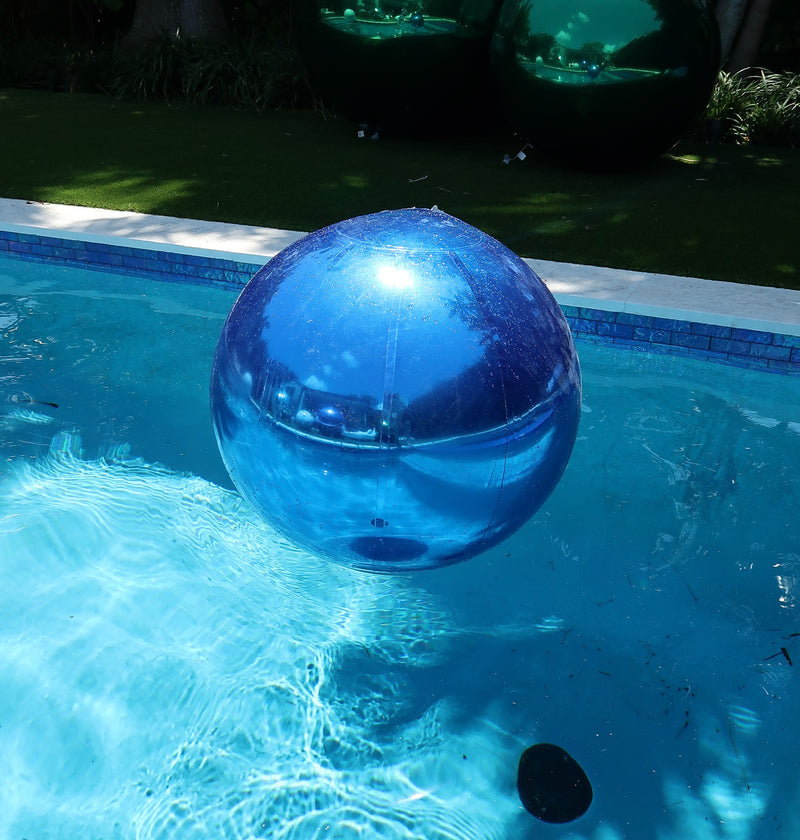 Big Shiny Ball — Blue - 35
