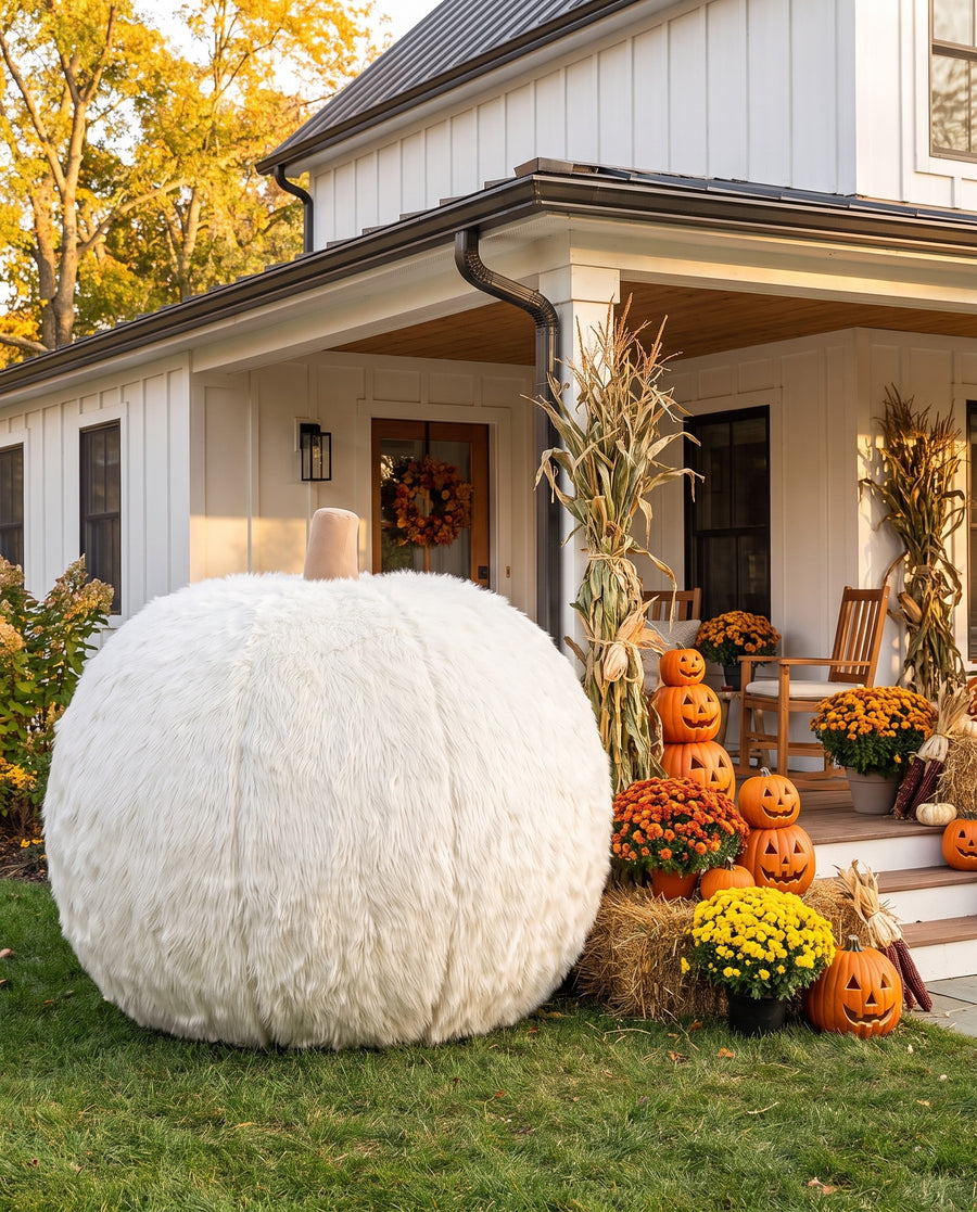 Big Furry Pumpkins — Off-White