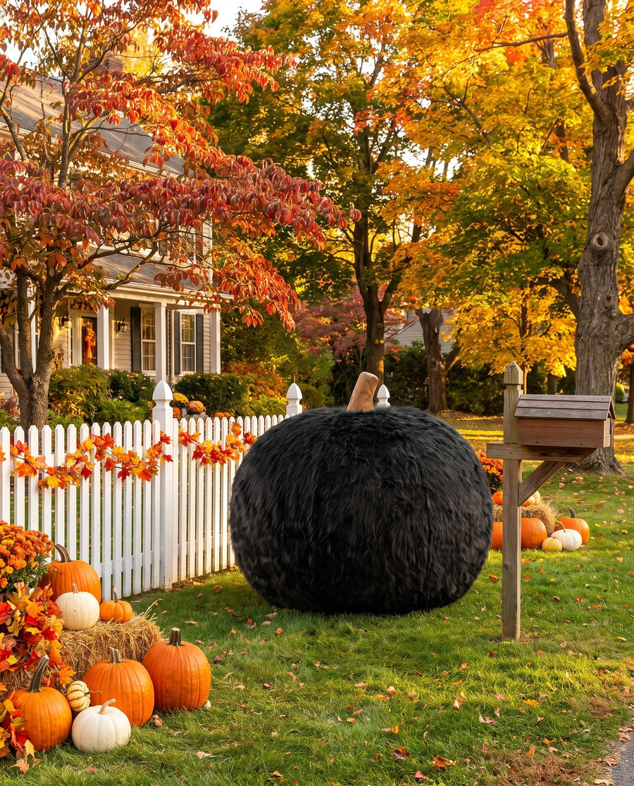 Big Furry Pumpkins — Black