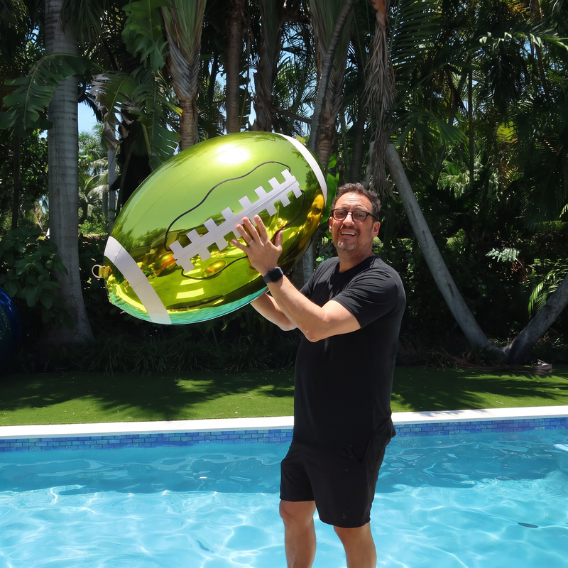 Big Shiny Sports Balls — Lime Green