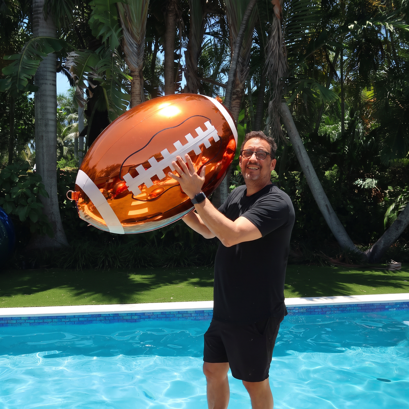 Big Shiny Sports Balls — Orange