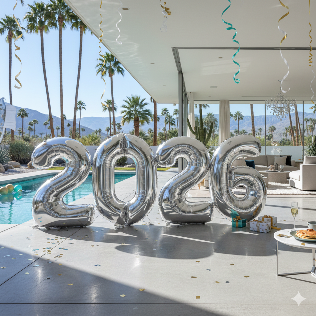 Big Shiny Letters - NYE 2026 Party Favorite