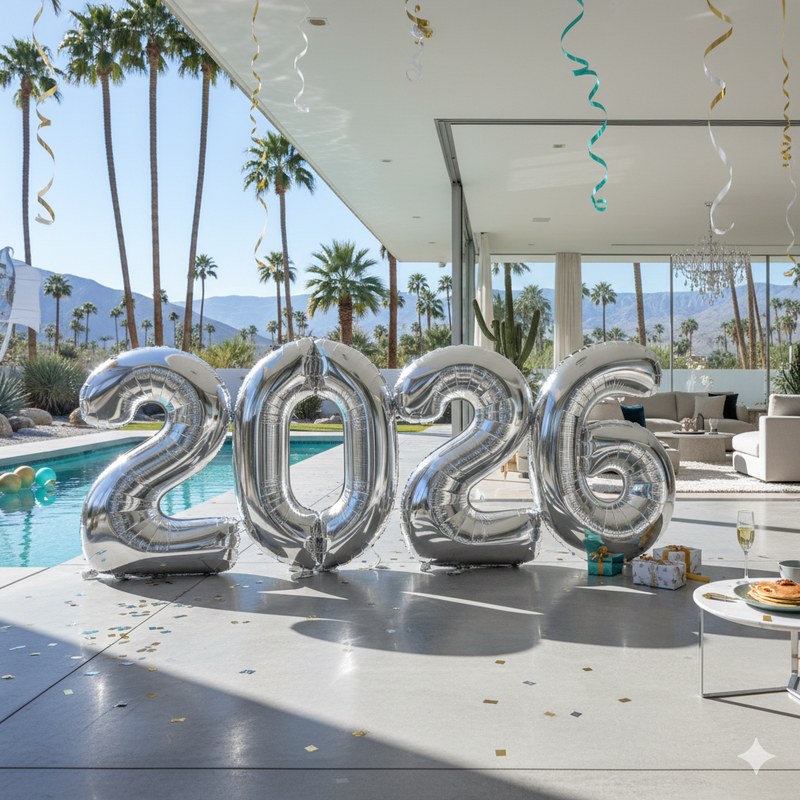 Big Shiny Letters - NYE 2026 Party Favorite