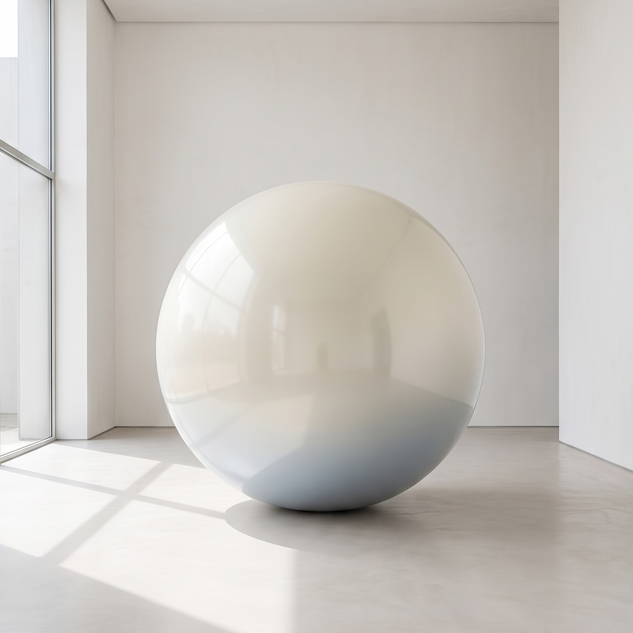 Big Shiny Ball — Off-White