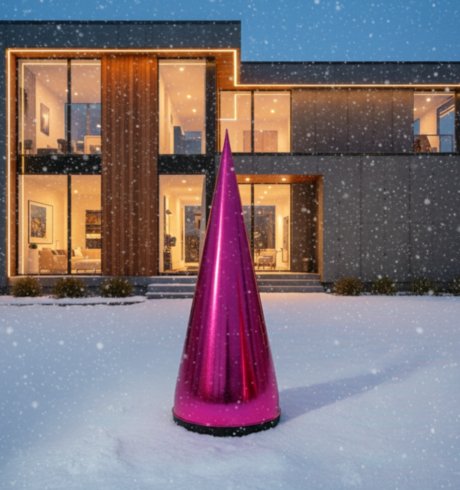 Pink Big Pointy Tree - 6ft