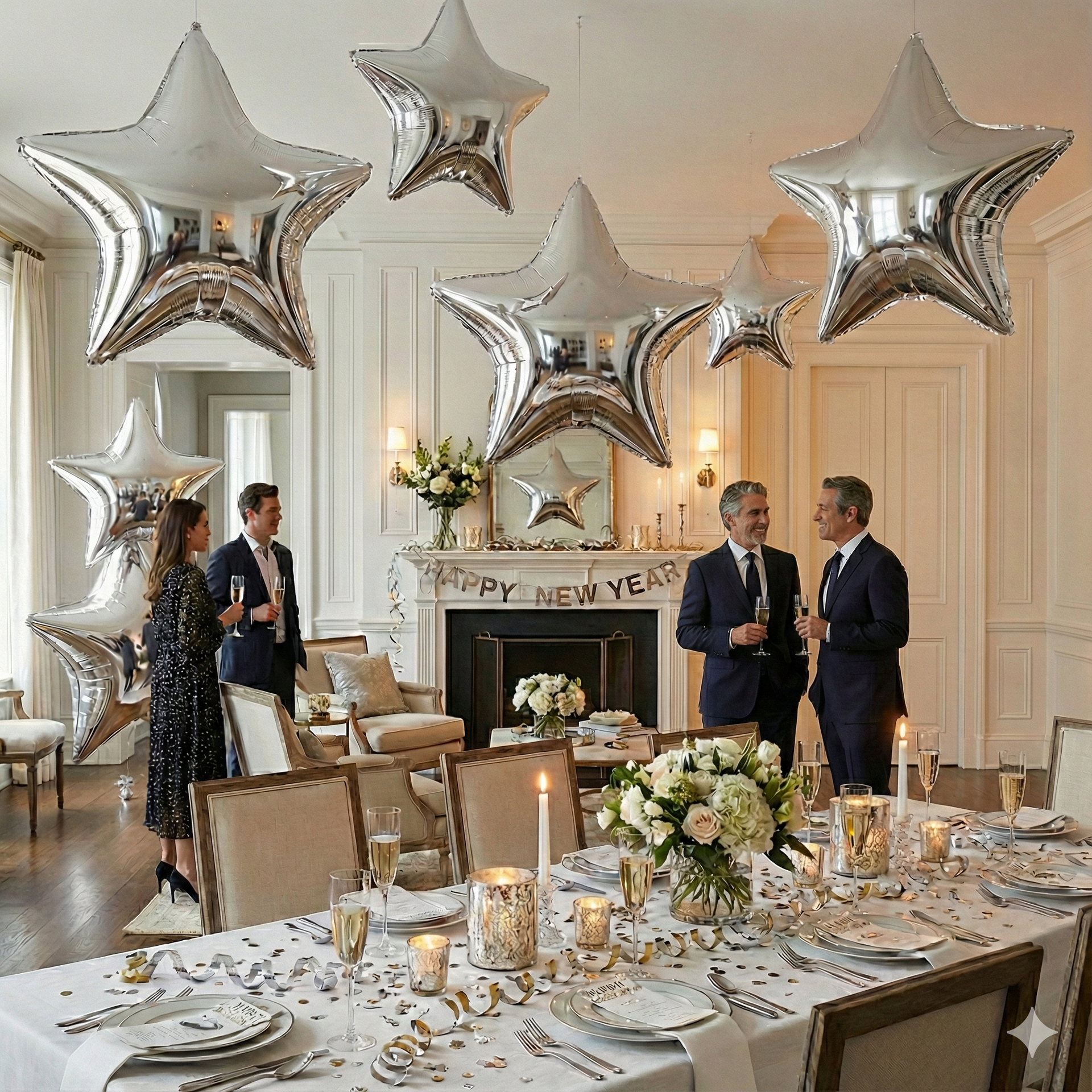 Big Shiny Stars - Colors & Sizes Available