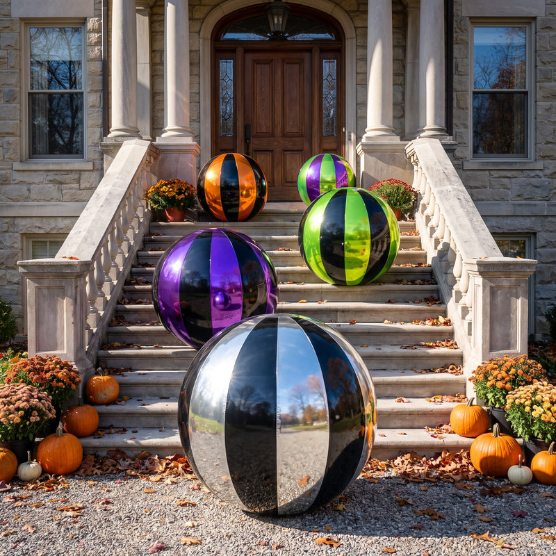 Big Shiny Boogie Ball — Jet Black / Silver