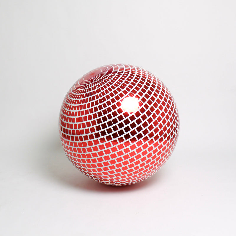 Big Inflatable Disco Balls — Red