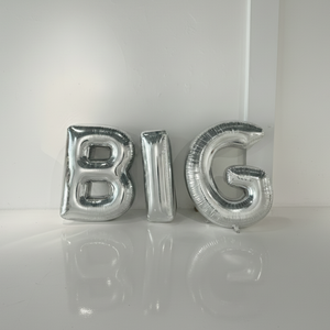 Big Shiny Letters | Giant Inflatable Chrome Letters