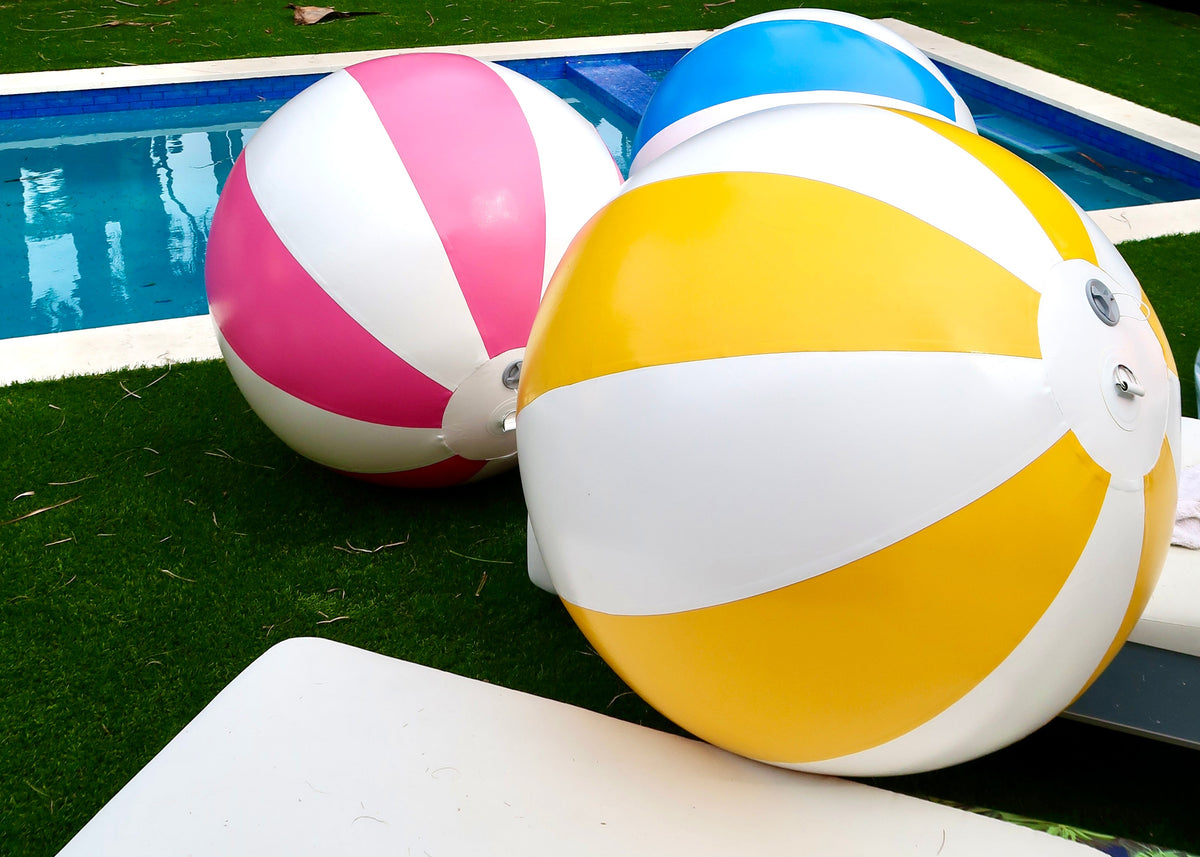 Oversized Customizable Big Beach Balls - choose color & size