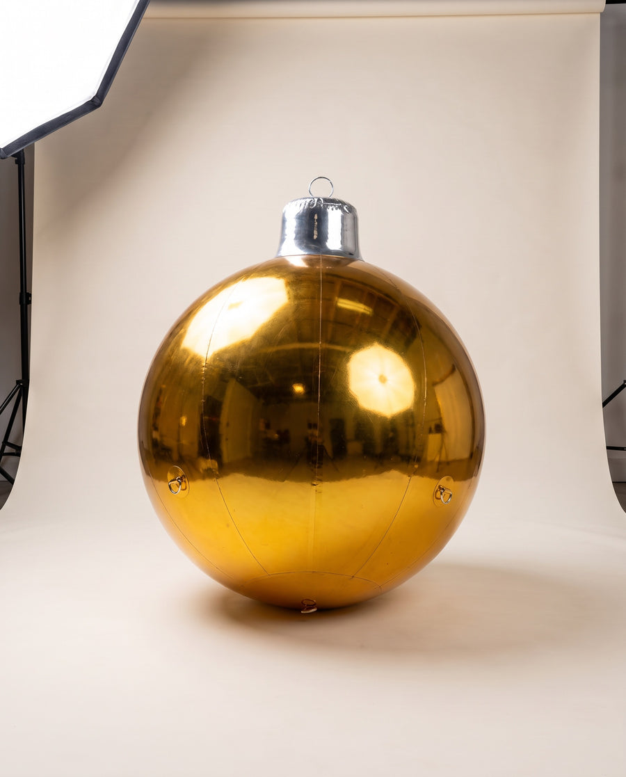 Big Shiny Ornament — Gold