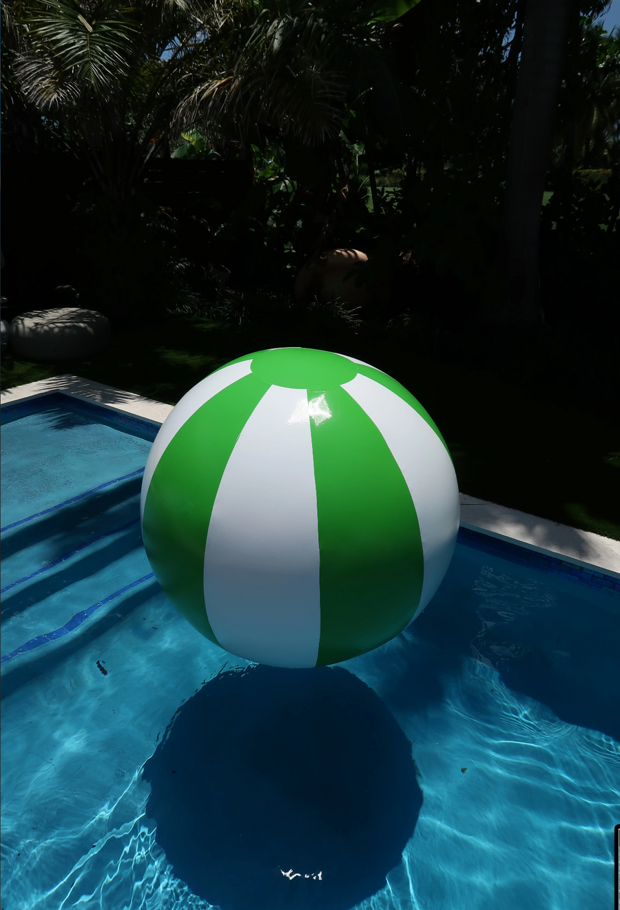 Big Matte Beach Balls - Choose Color & Size — Dark Green 11