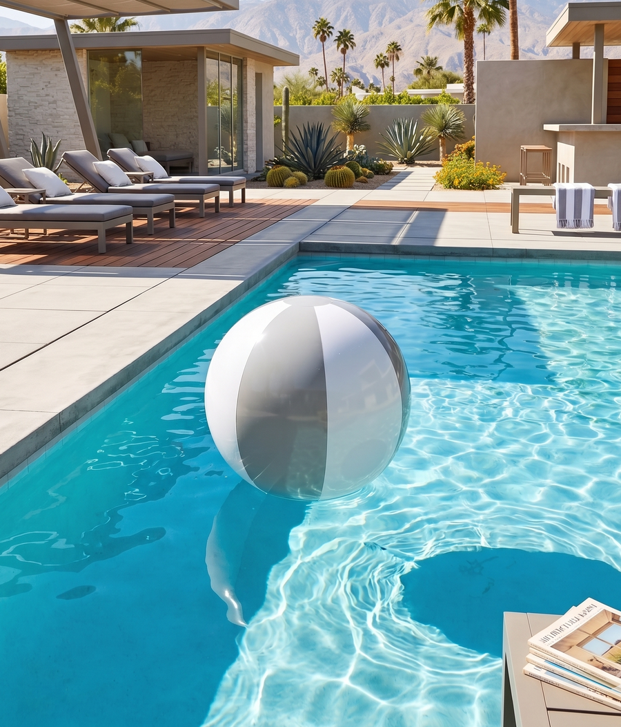 Big Matte Beach Balls - Choose Color & Size — Gray 13