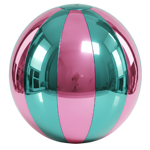 Shiny Beach Balls